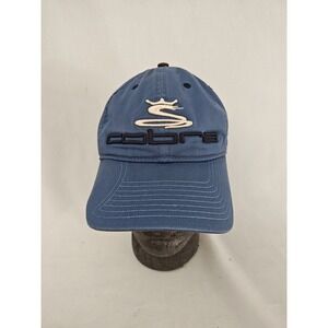 Cobra Golf Speed Cap Hat Adult Adjustable Gray Blue 100% Cotton Embroidered
